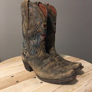 ❤️Dan Post Steel Heart Cowboy Boots❤️